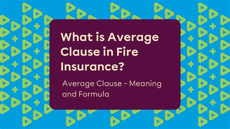 average clause in fire insurance